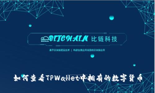如何查看TPWallet中拥有的数字货币
