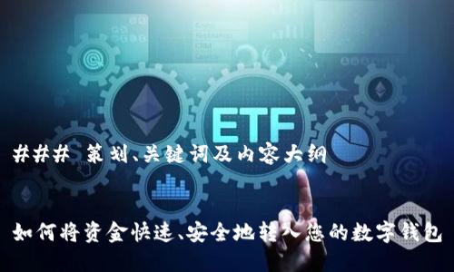 ### 策划、关键词及内容大纲
如何将资金快速、安全地转入您的数字钱包