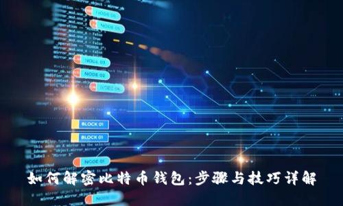 如何解密比特币钱包：步骤与技巧详解