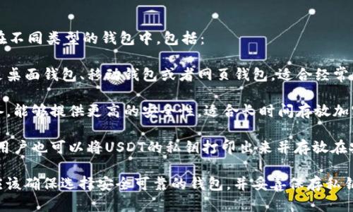 是的，USDT（Tether）可以被存放在不同类型的钱包中，包括：

1. **软件钱包**：这类钱包可以是桌面钱包、移动钱包或者网页钱包，适合经常使用和交易的用户。

2. **硬件钱包**：这些是专用设备，能够提供更高的安全性，适合长时间存放加密货币的用户。

3. **纸钱包**：尽管不太常见，但用户也可以将USDT的私钥打印出来并存放在安全的地方，作为一种冷储存方式。

在将USDT存放到钱包之前，用户应该确保选择安全可靠的钱包，并妥善保存私钥和助记符，以防止资产丢失。