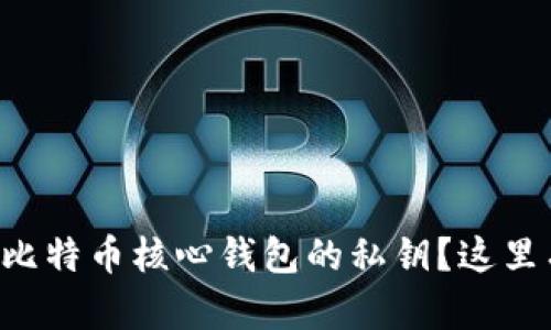 如何安全导出比特币核心钱包的私钥？这里有你想知道的!